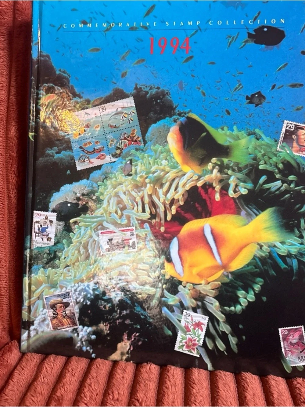1994 Fish Stamp Collection Book - Multicolor